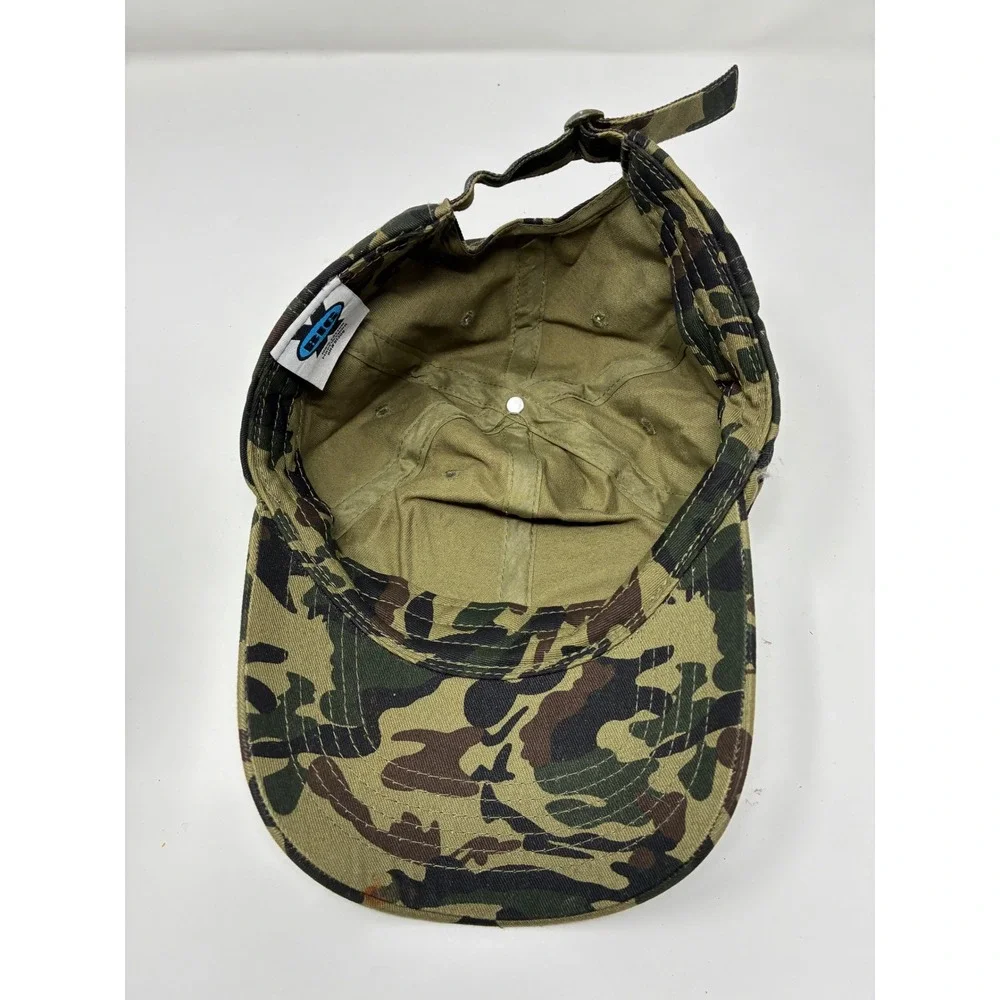 Big Accessories Camo New England Patriots Skull Baseball Hat Camo Strapback